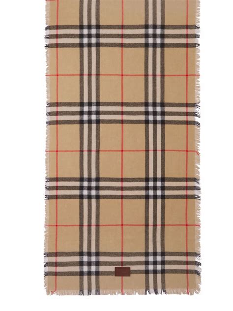 burberry scarf pattern